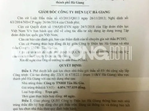 Có hay không việc 'bắt tay' giữa doanh nghiệp và Điện lực Hà Giang?